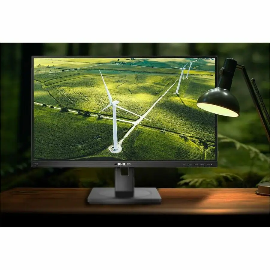 Philips 242B1G 24 inch Monitor, LED, FHD, VGA, DVI, HDMI, DP, USB Hub ...