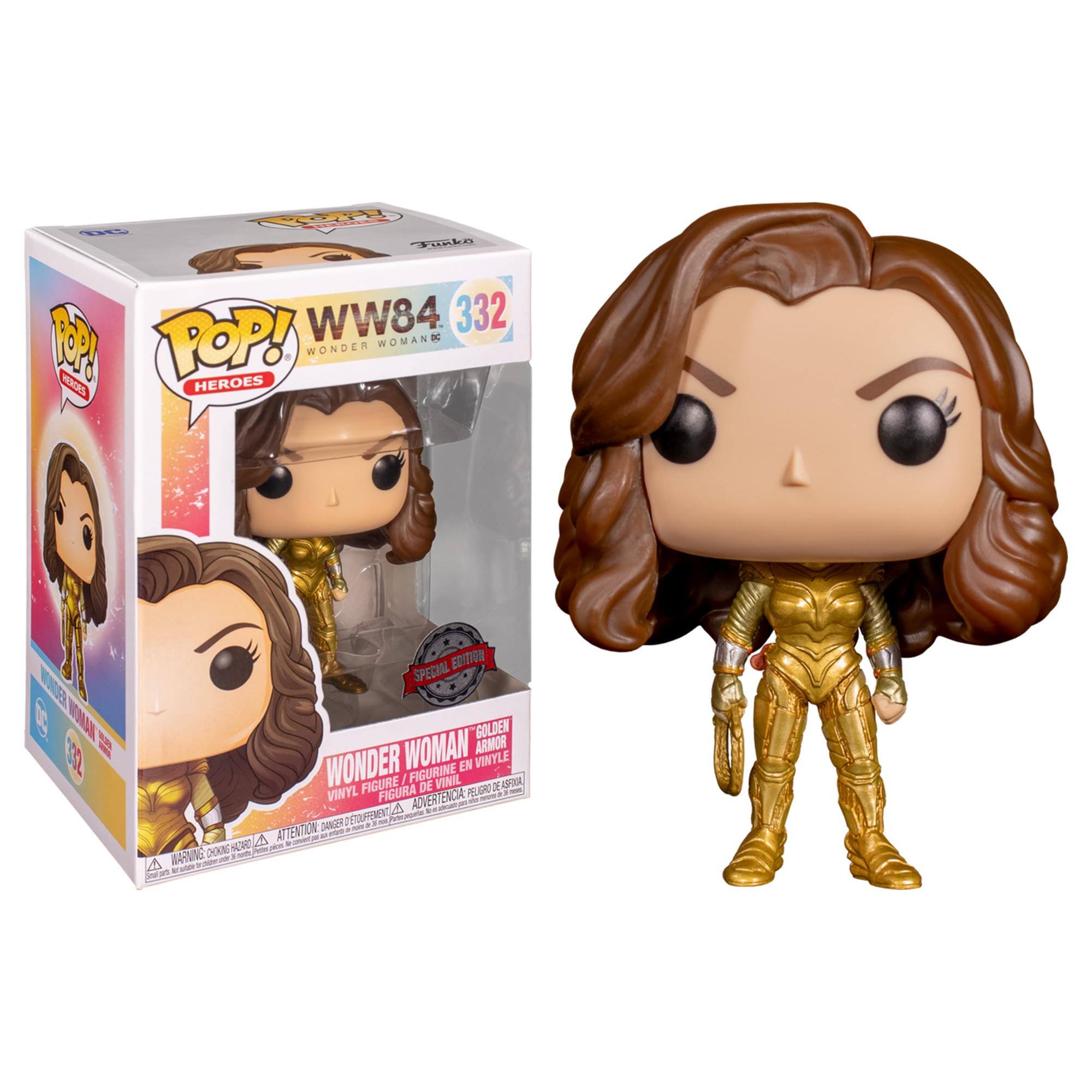 DC Comics Funko POP | WW84 Wonder Woman Golden Armor - Gold
