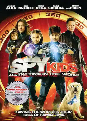 Front. Spy Kids 4 - DVD.
