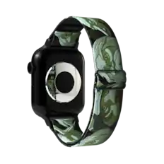 Front. ZOX - Say Your Right Words Labyrinth NFC Smartwatch Band, 22mm - Green.