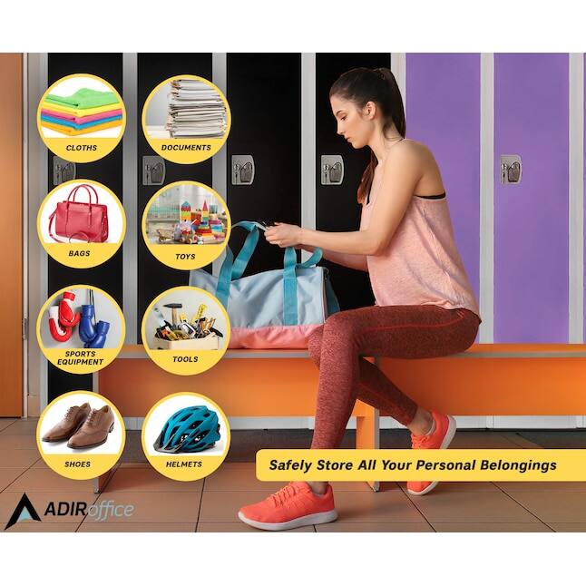 CLOTHS, DOCUMENTS, BAGS, TOYS, SPORTS EQUIPMENT, TOOLS, SHOES, HELMETS, Safely Store All Your Personal Belongings, ADIR office