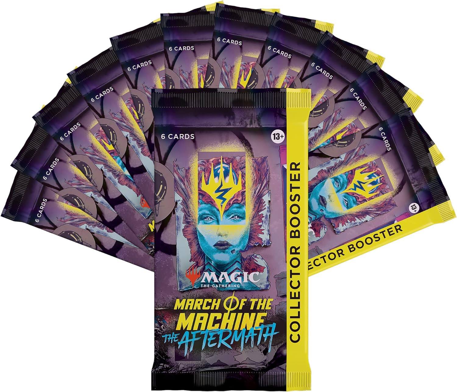 6 CARDS 9 CARDS 6 6 CARDS 6 CARDS 6 CARDS 6 CARDS CARDS 6 6 CARDS 9 CARDS 9 6 CARDS 13+ CARDS BOOSTER BOOSTER 13+ COLLECTOR BOOSTER MAGIC THE GATHERING MARCH OF THE MACHINE THE AFTERMATH