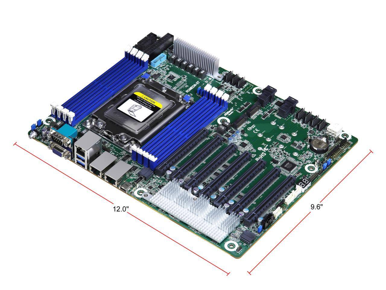 UTT CAUTION ROMED8-2T C C d CE D FC a RoHS 8 8 12.0" 9.6"