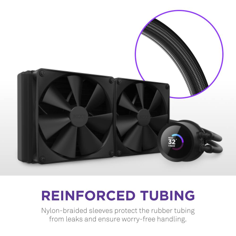 Reinforced Tubing: Nylon-braided sleeves protect the rubber tubing from leaks and ensure worry-free handling.