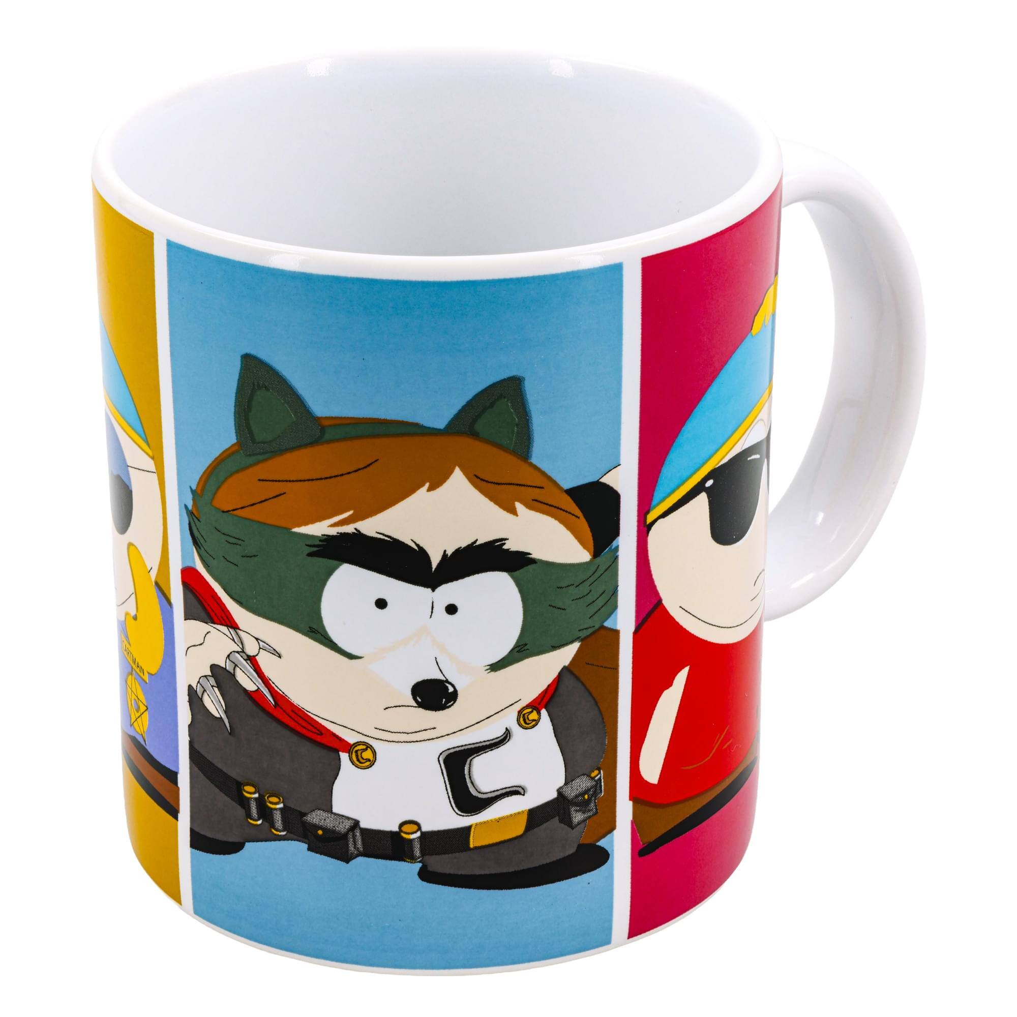 Alt View 2. Silver Buffalo - South Park Multi-Cartman 20-Ounce Ceramic Mug - White.