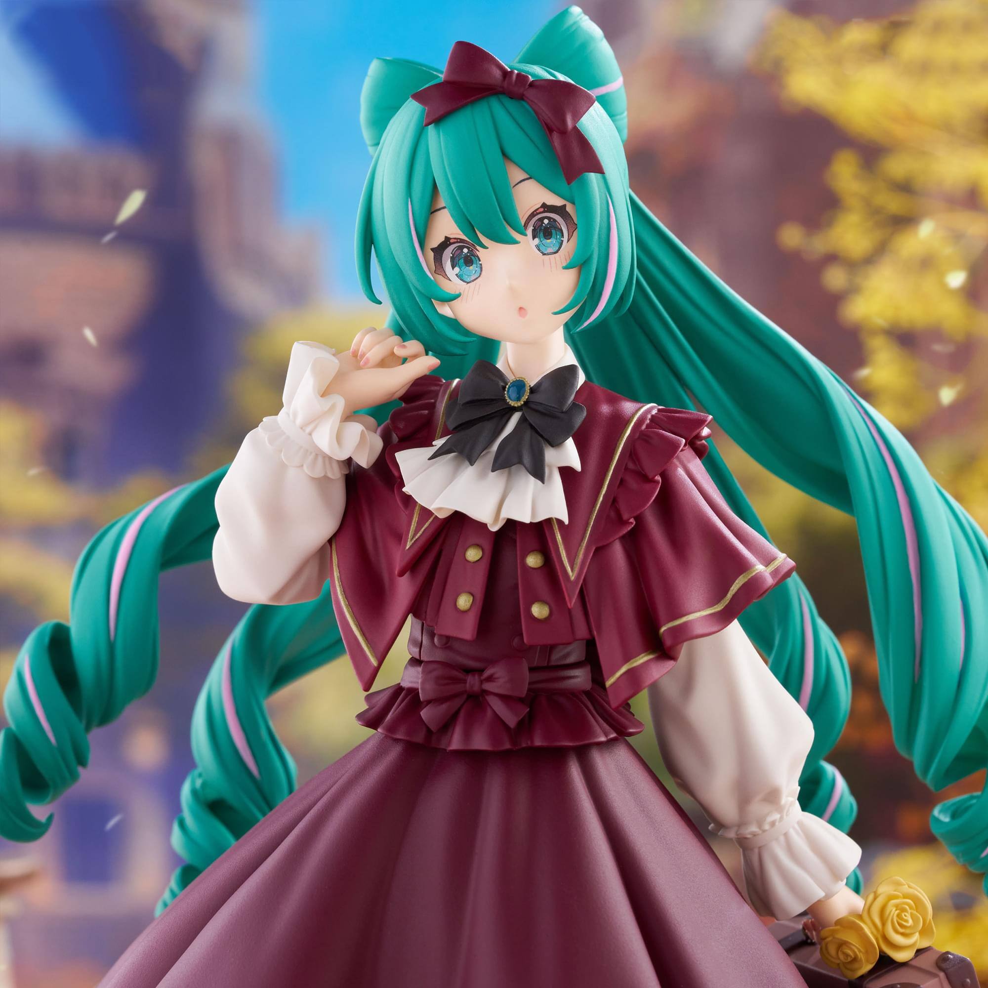 Alt View 1. Little Buddy - Vocaloid Trio-Try-iT Hatsune Miku (Classical Retro) 8 Inch Figure - Red.