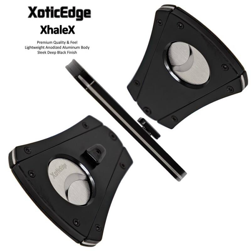 XoticEdge XhaleX  
Premium Quality & Feel  
Lightweight Anodized Aluminum Body  
Sleek Deep Black Finish