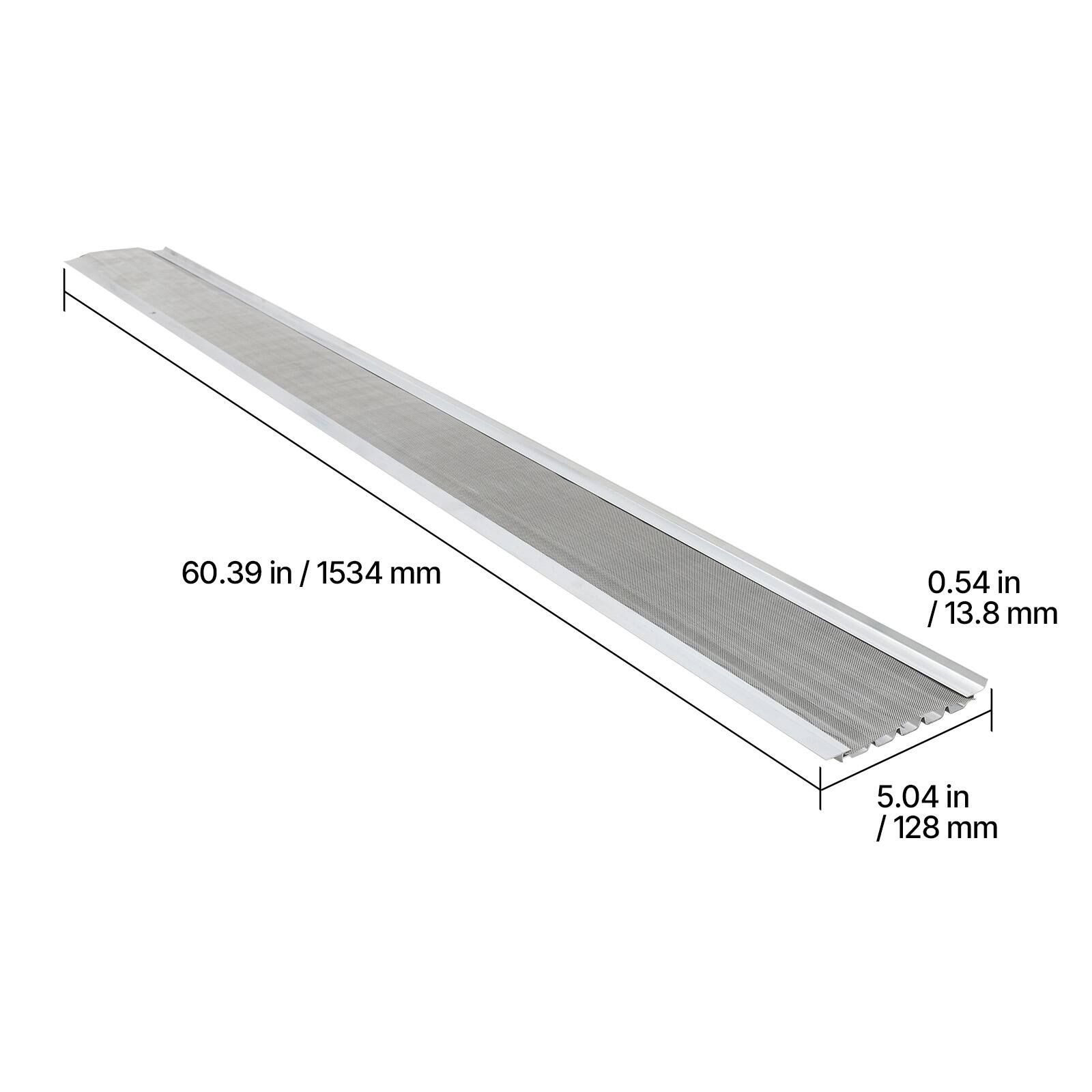60.39 in / 1534 mm  
0.54 in / 13.8 mm  
5.04 in / 128 mm