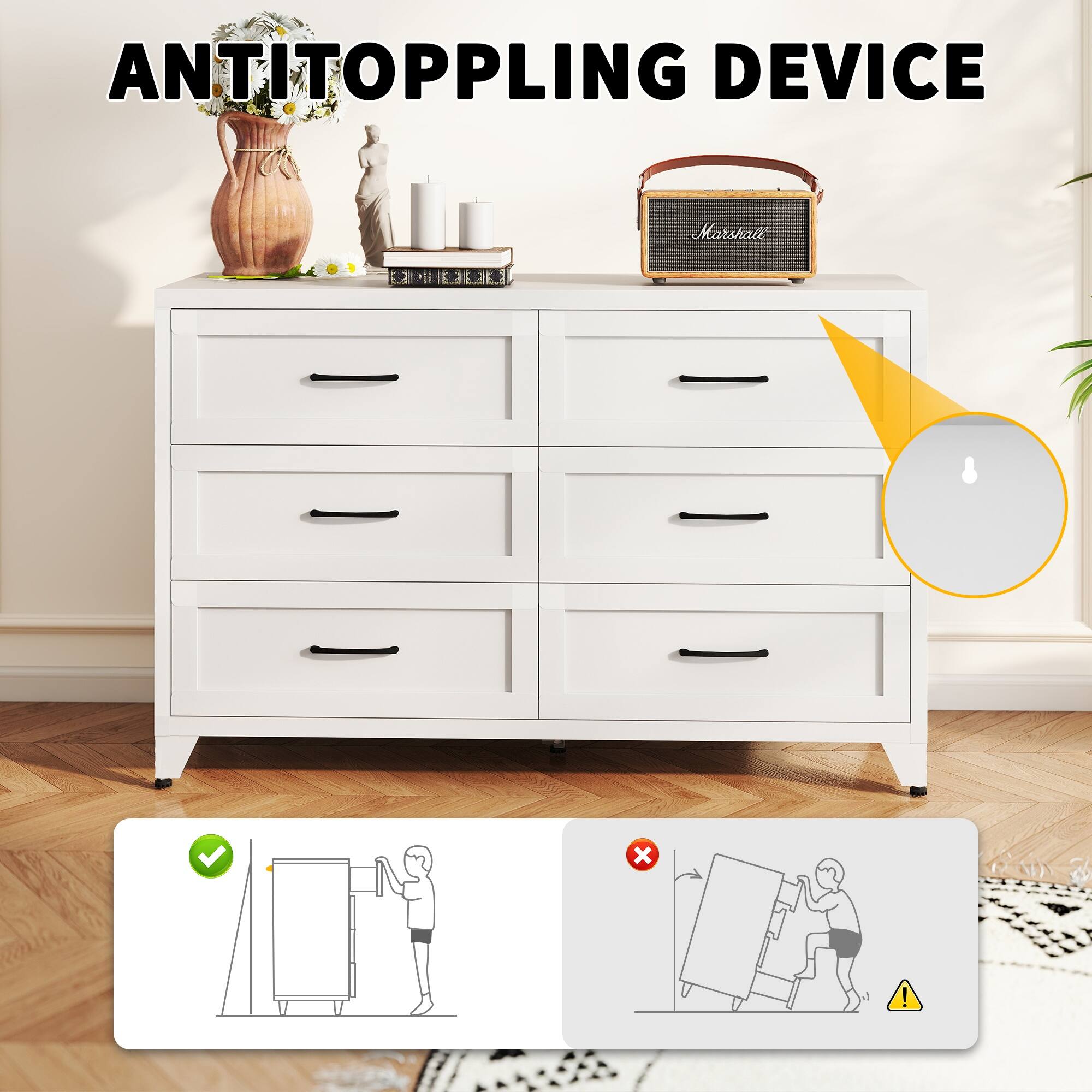 ANTITOPPLING DEVICE