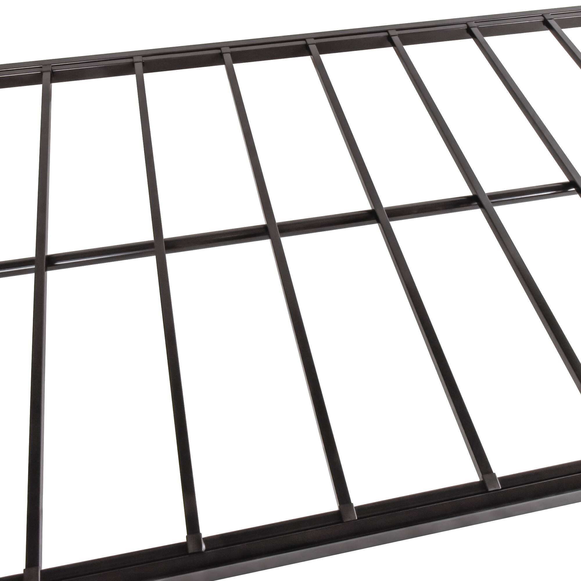 Alt View 8. Ecooso - Twin over Twin Bunk Bed, Metal Frame with Ladder - Black.