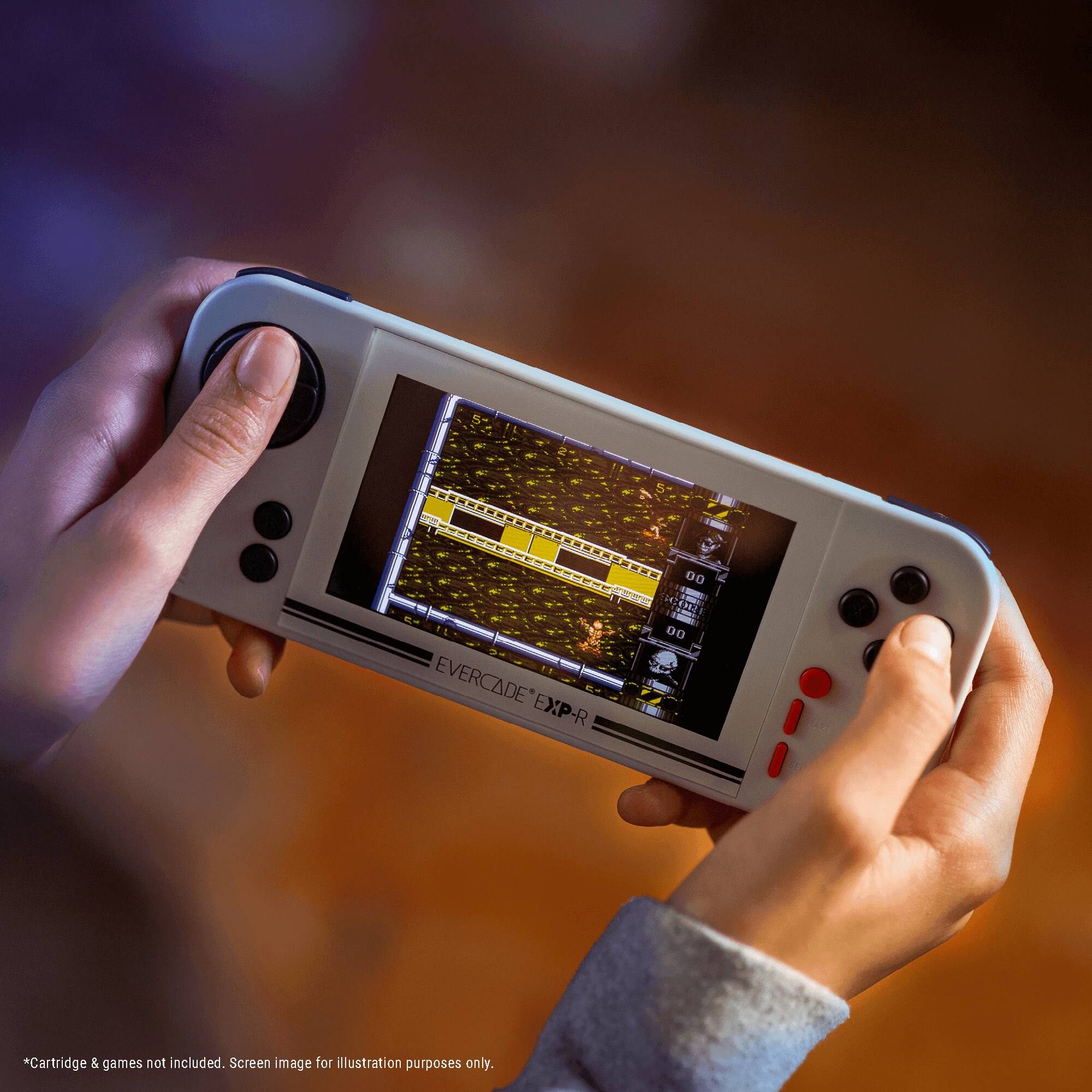 - 00 EVERCADE EXP-R R DO *Cartridge & games not included. Screen image for illustration purposes only.