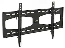 Mount-It! - Tilting TV Wall Mount for 37"–65" TVs, Heavy-Duty Steel, Low Profile - Black