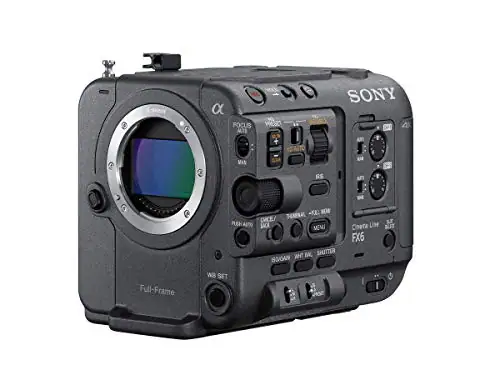 Sony FX6 Cinema Line Full Frame Camera Body Black ILMEFX6V - Best Buy