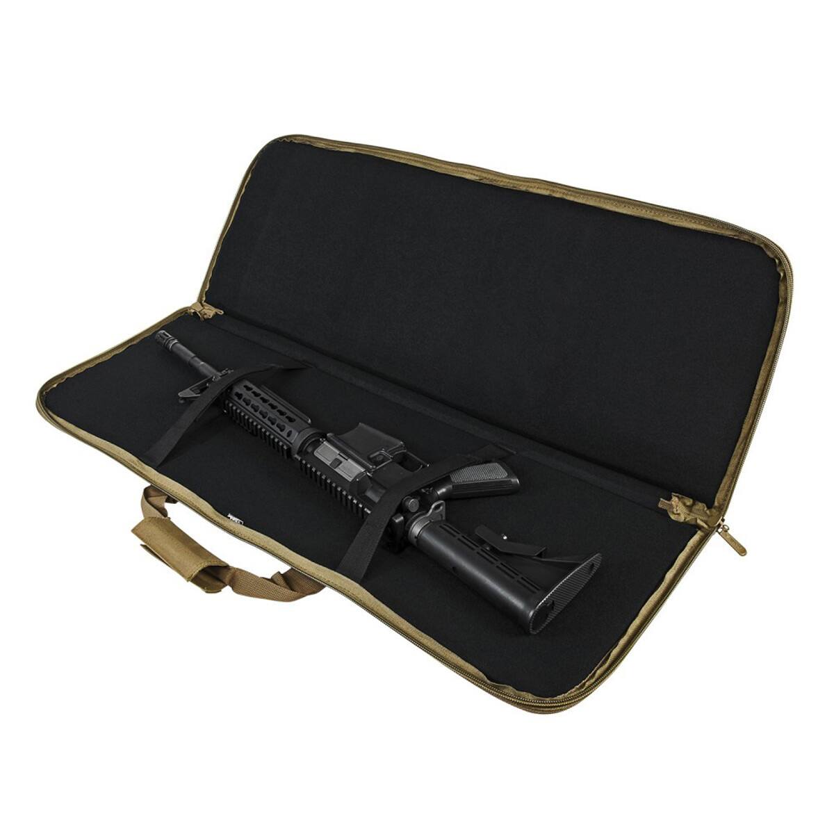 Alt View 2. NcSTAR - NcSTAR Vism Soft Padded Carbine Rifle Case 36"L x 13"H, Tan - Tan.