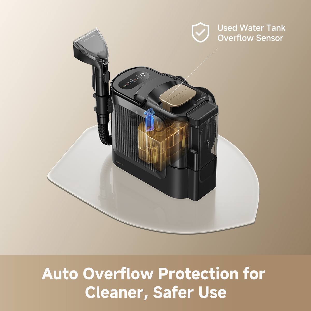 Used Water Tank Overflow Sensor

Auto Overflow Protection for Cleaner, Safer Use