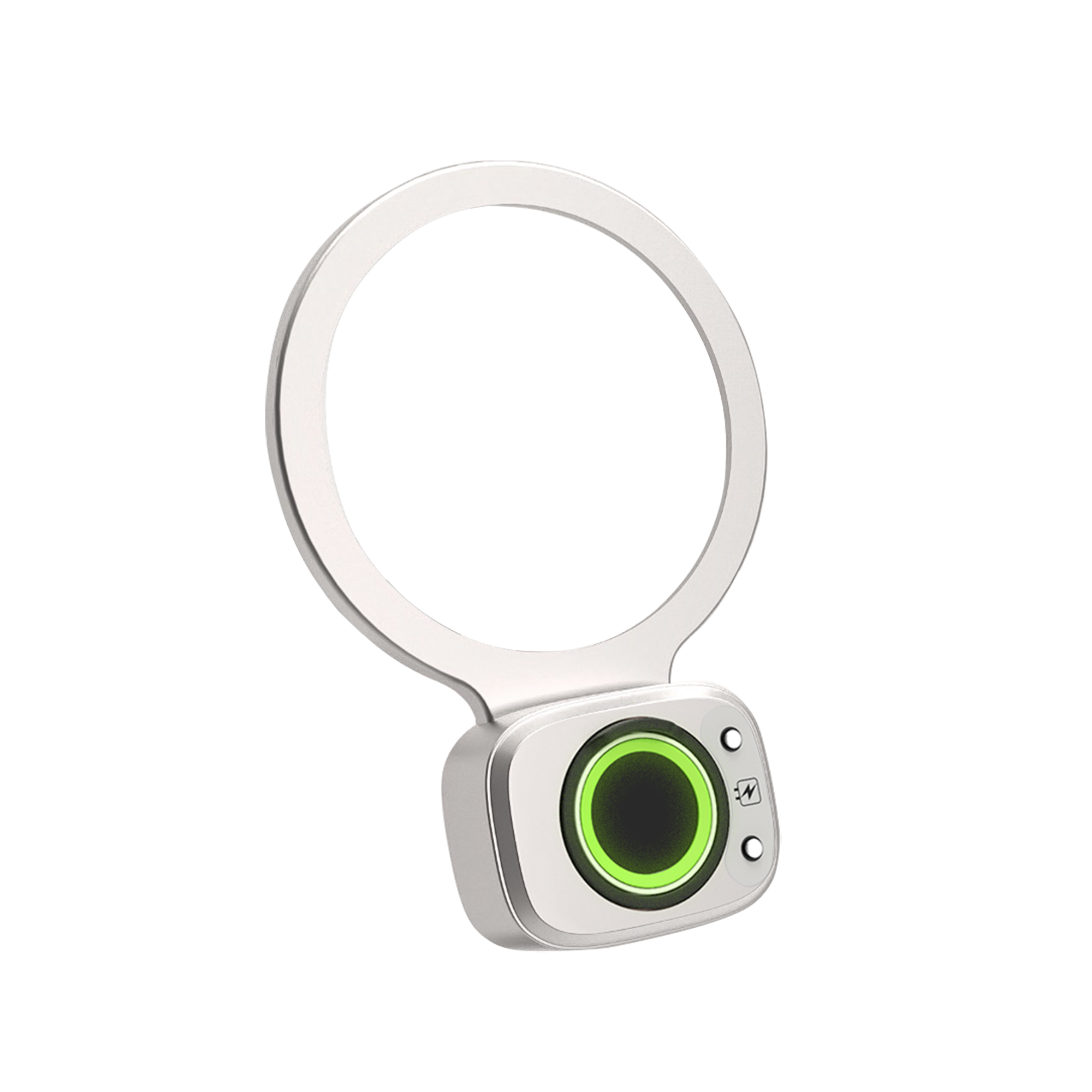 Left. Lockly - Flex Touch Pro Retrofit Smart Lock - Satin Nickel.