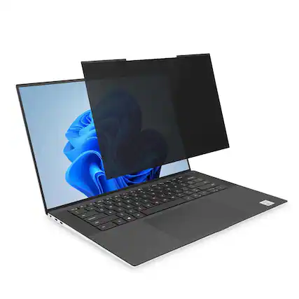 Front. Kensington - MagPro Magnetic Laptop Privacy Screen Filter for 16.0” 16:10 Displays, Removable Anti‑Glare Blue Light Reduction Shield.