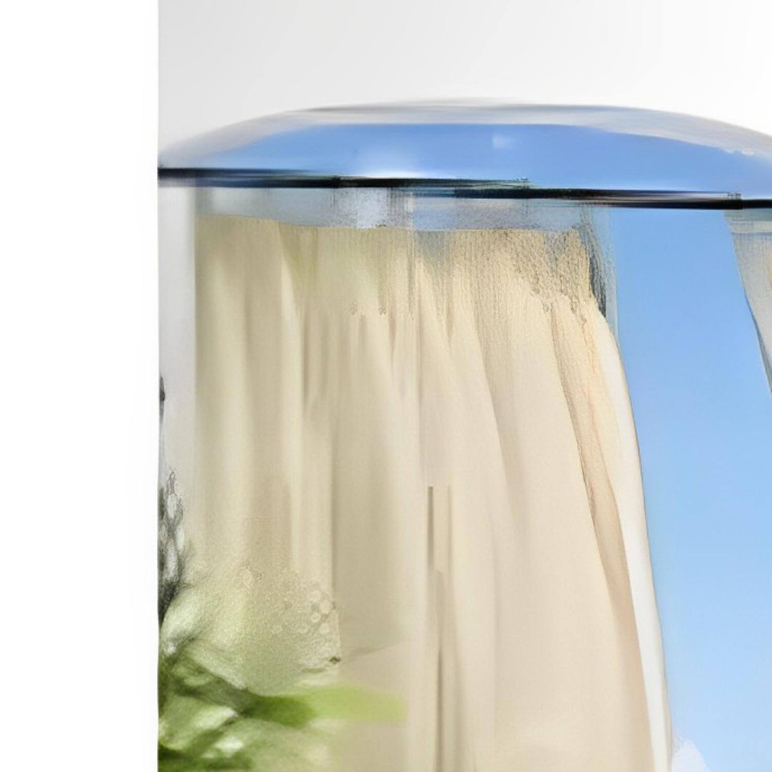 Angle. Commonwealth Home Fashions - Commonwealth Outdoor Décor Escape Hook and Loop Sheer Tab Panel 54 Inches Wide by 96 Inches Long Mushroom… - White.