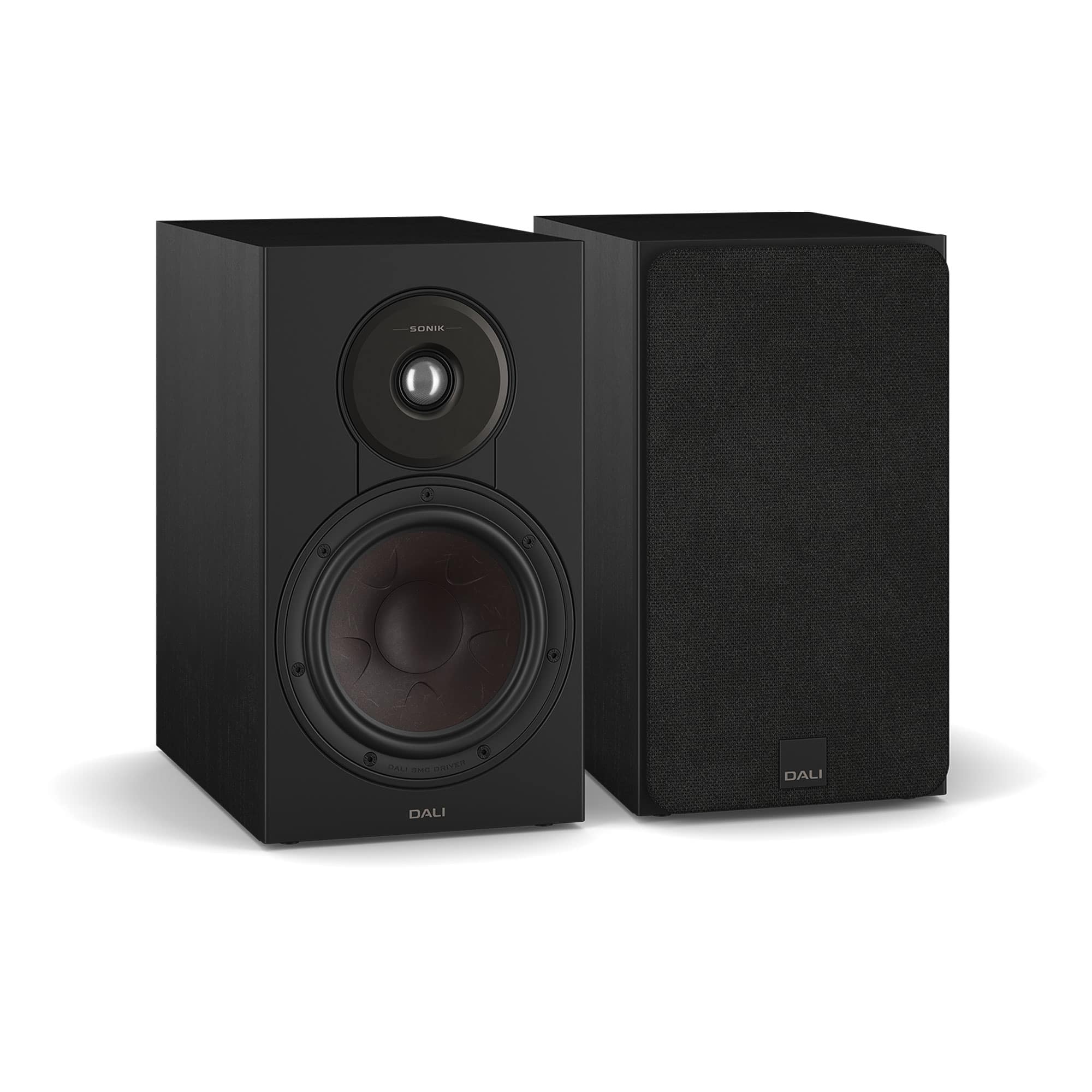 DALI - Sonik 3 Bookshelf Speakers (Pair) - Ash - Black