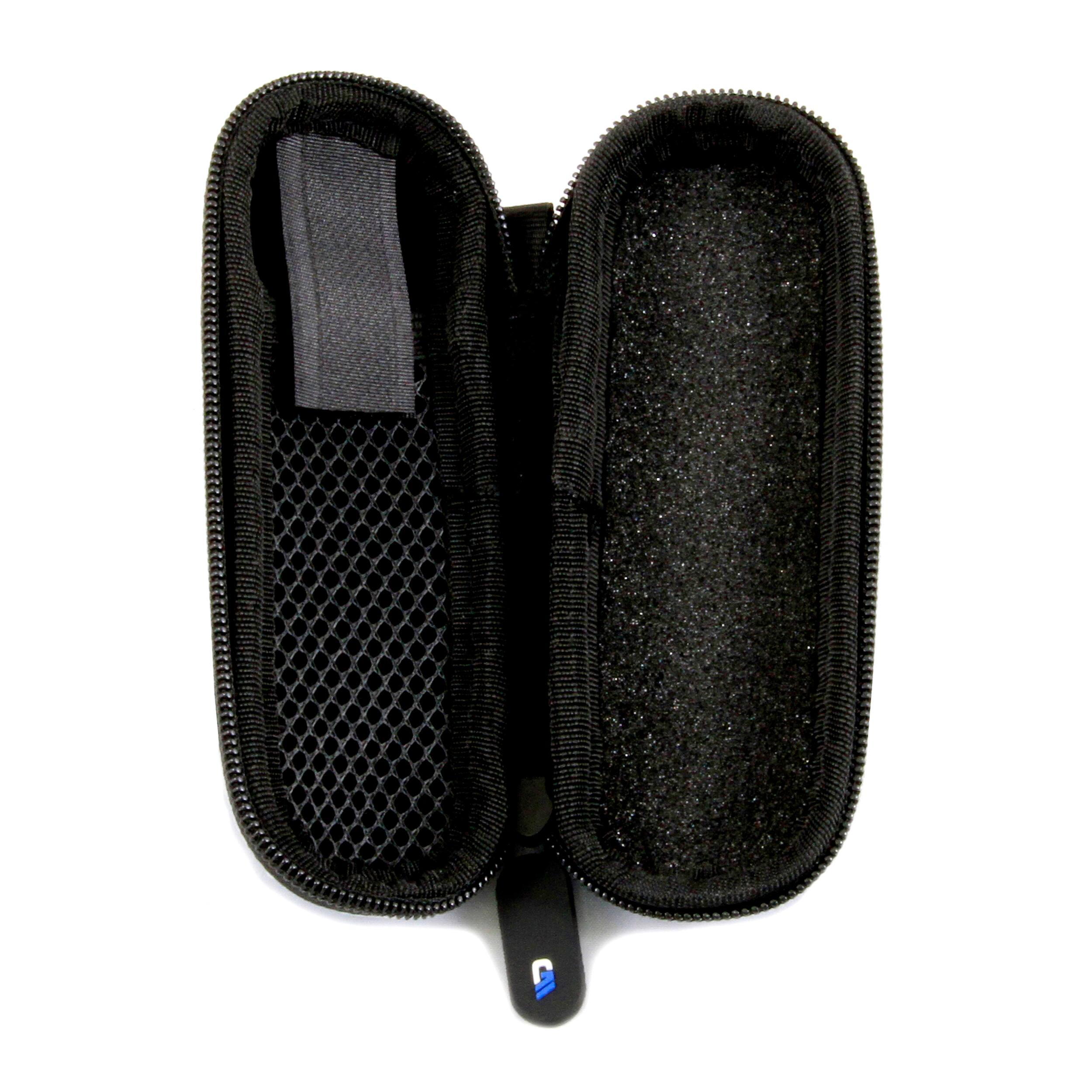 Alt View 1. CASEMATIX - Carrying Case Fits FiiO SNOWSKY Echo Nano Audio Player - Portable Pink EVA Travel Case for Digital Music Player.