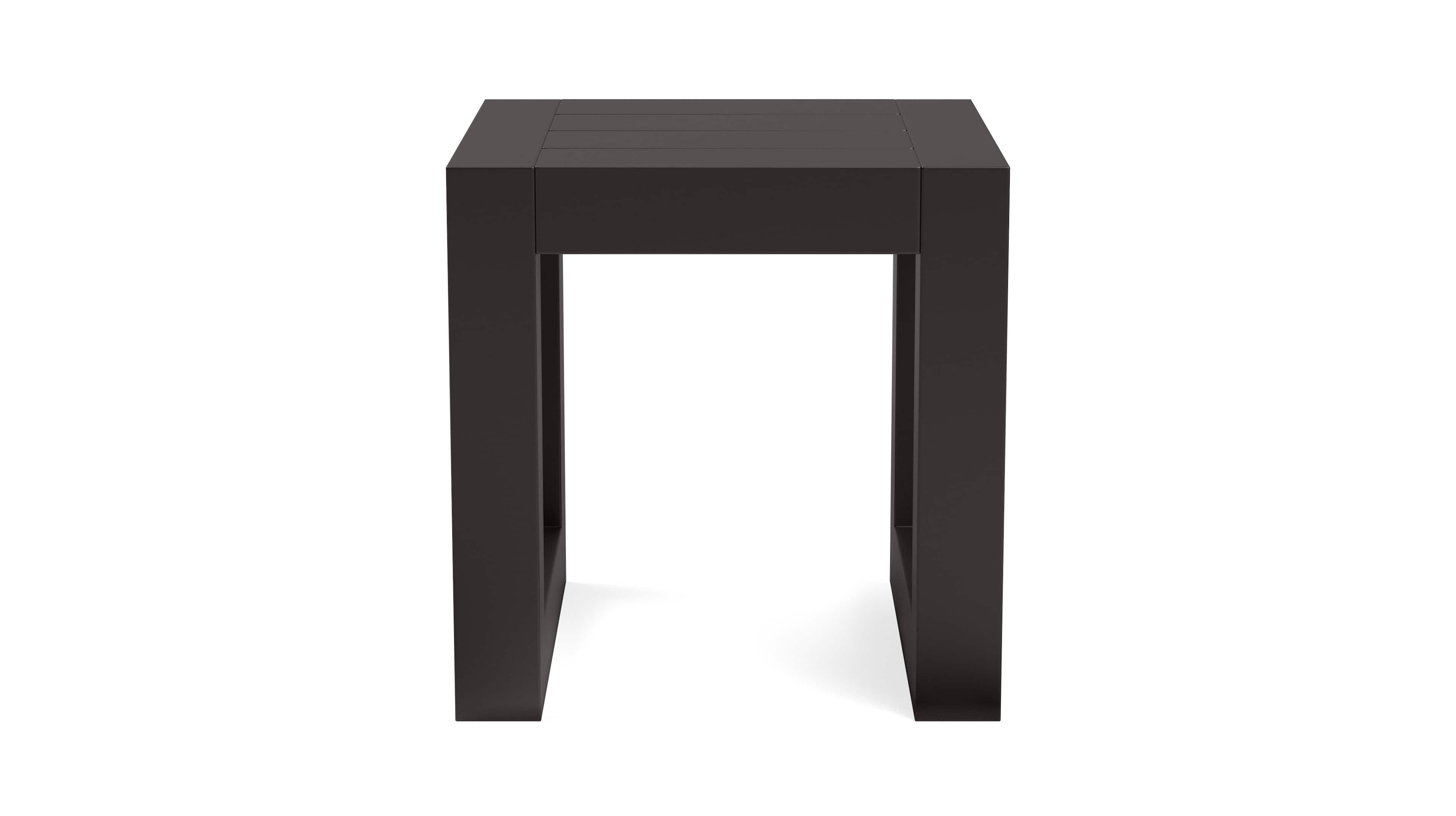 Yardbird® - Langdon / Waverly Side Table - Dark Brown - Front_Zoom