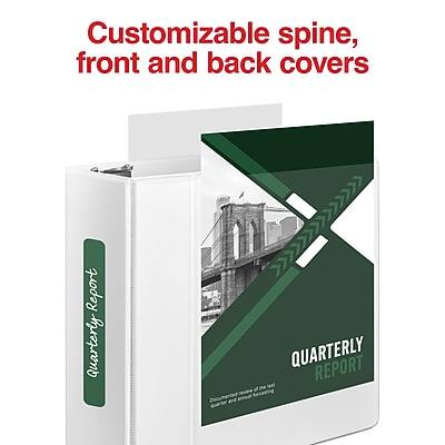 Customizable spine, front and back covers

Quarterly Report

QUARTERLY REPORT

Covering the first half of the year