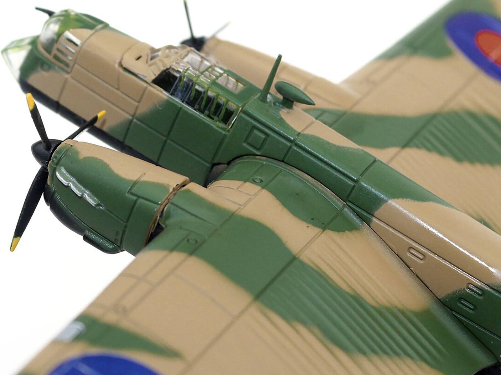 Alt View 4. Luppa - Armstrong Whitworth Whitley Mk.V Bomber Aircraft "RAF Driffield" Royal Air Force (1940) 1/144 Diecast Model by Luppa.