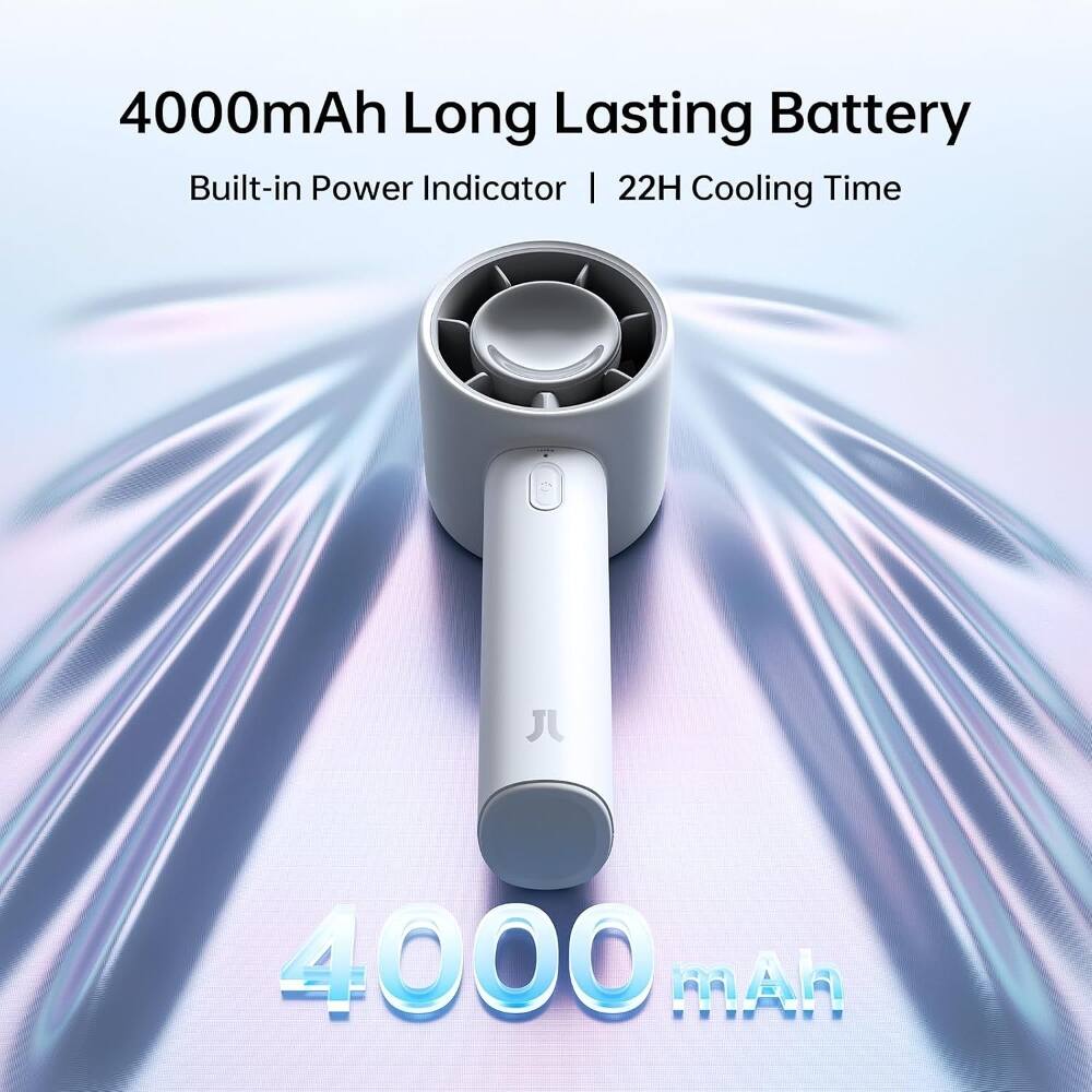 4000mAh Long Lasting Battery Built-in Power Indicator | 22H Cooling Time