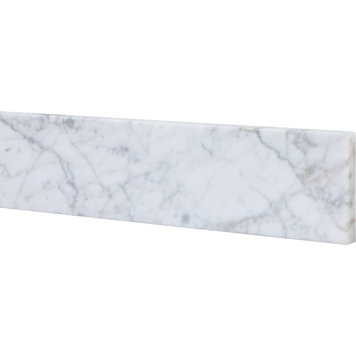 Alt View 1. Elegant Kitchen and Bath - 30 inch backsplash in carrara white - Carrara White.