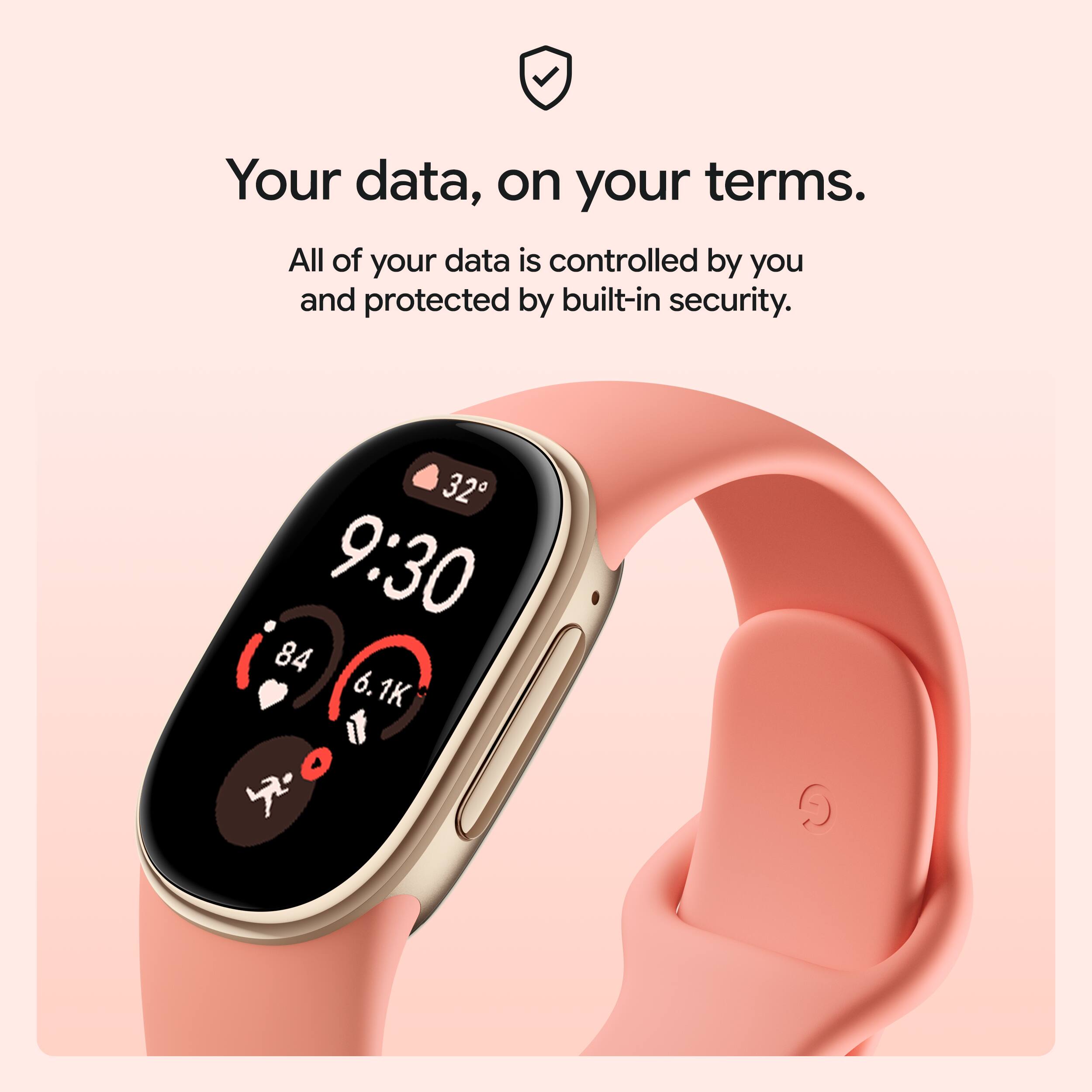 Your data, on your terms. All of your data is controlled by you and protected by built-in security.