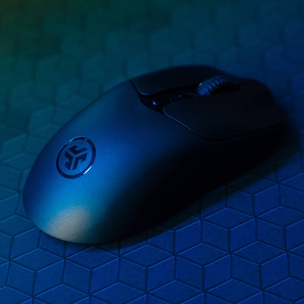 Back. JLab - Nightfall Wireless Gaming Mouse - Black.