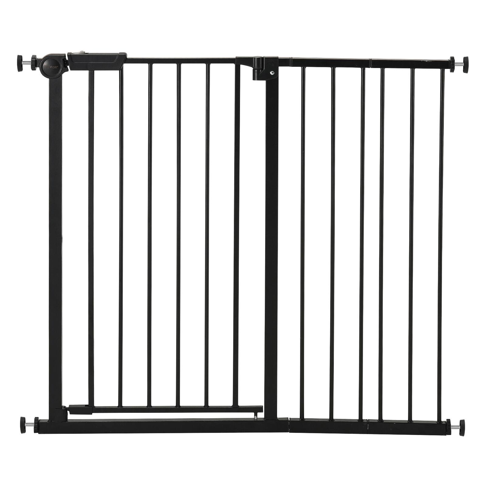 Alt View 5. VEVOR - Baby Gate, 26-40 Inches Adjustable Width, 36 Inches High Dog Gate, Easy Step Walk Thru, for Child Pet Security.