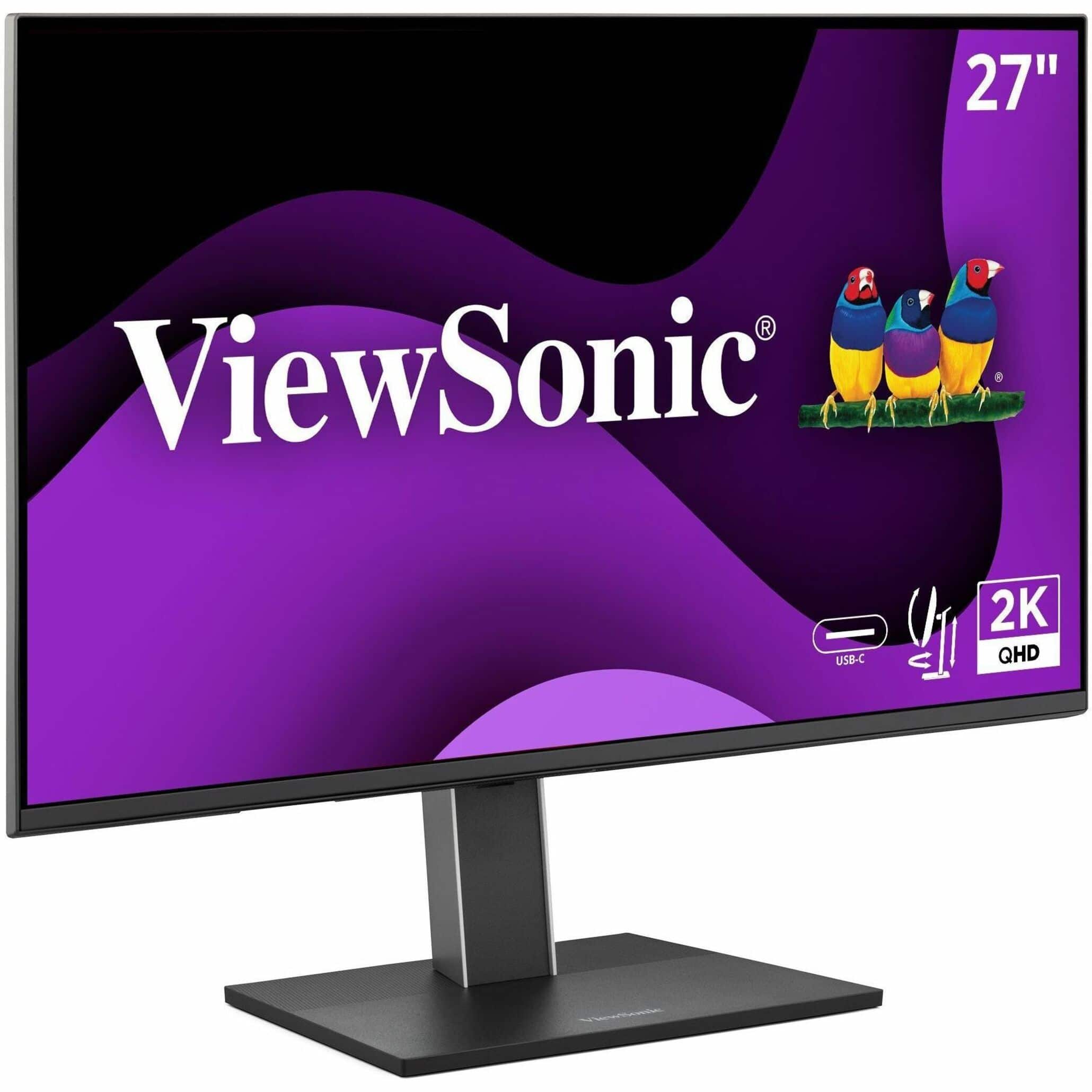 27" ViewSonic USB-C V 2K QHD