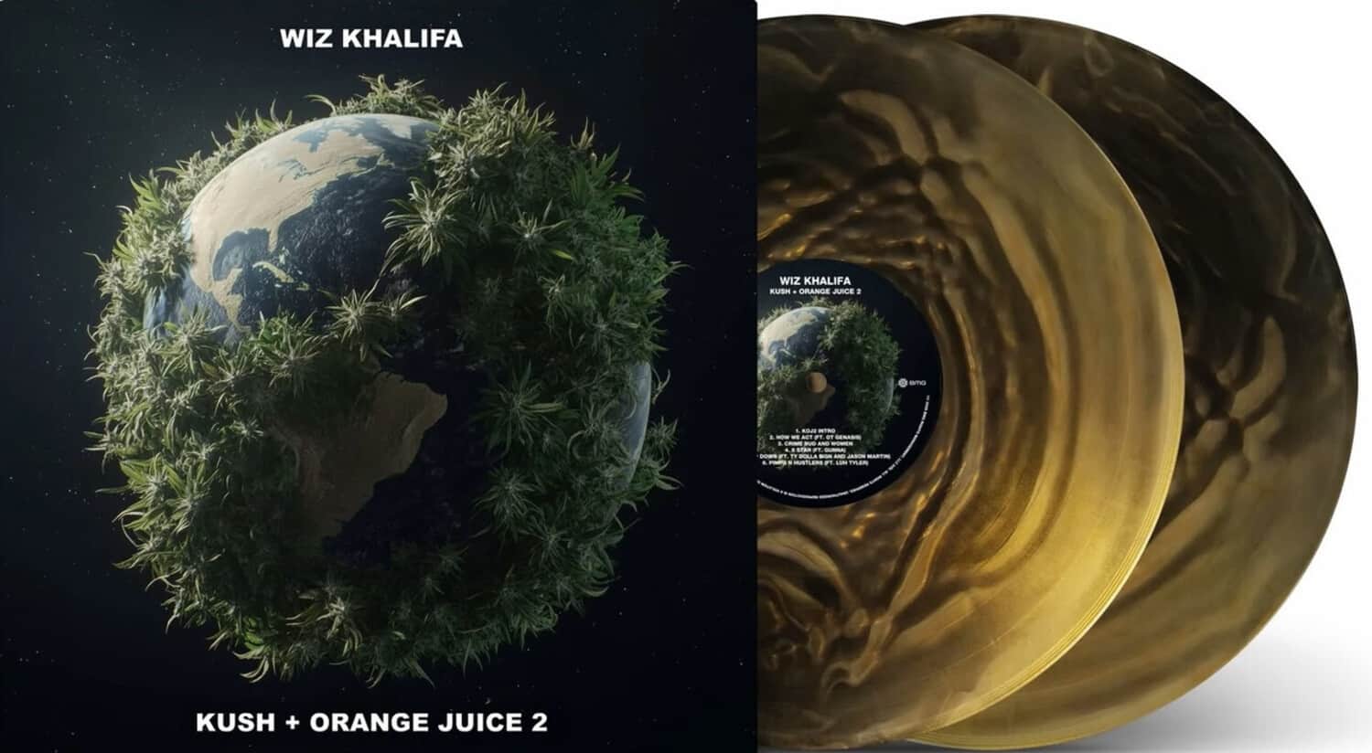 Wiz Khalifa - Kush & Orange Juice 2   - VINYL LP price history on PriceWatchPro