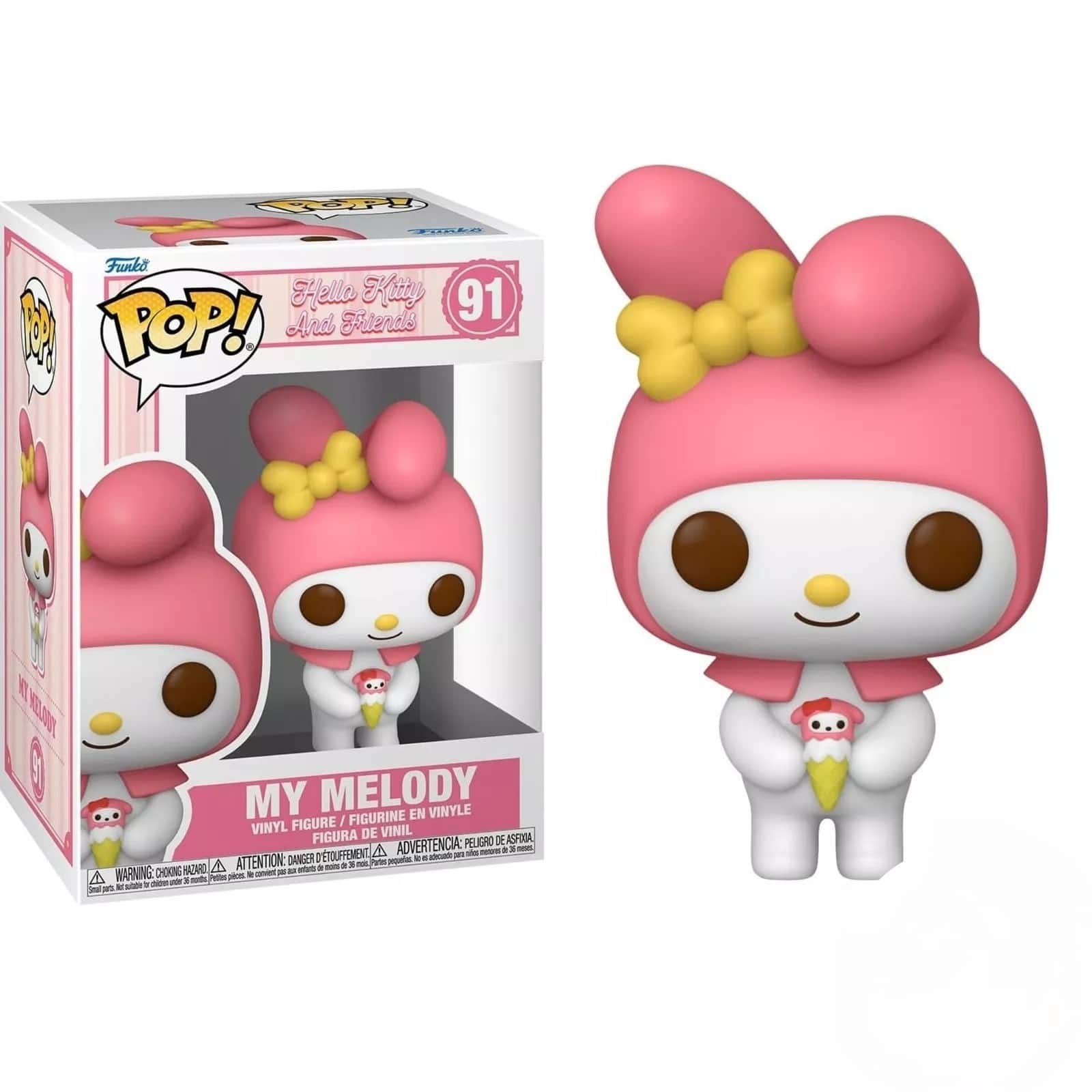 Funko Pop! Hello Kitty and Friends - My Melody with Dessert - Multicolor