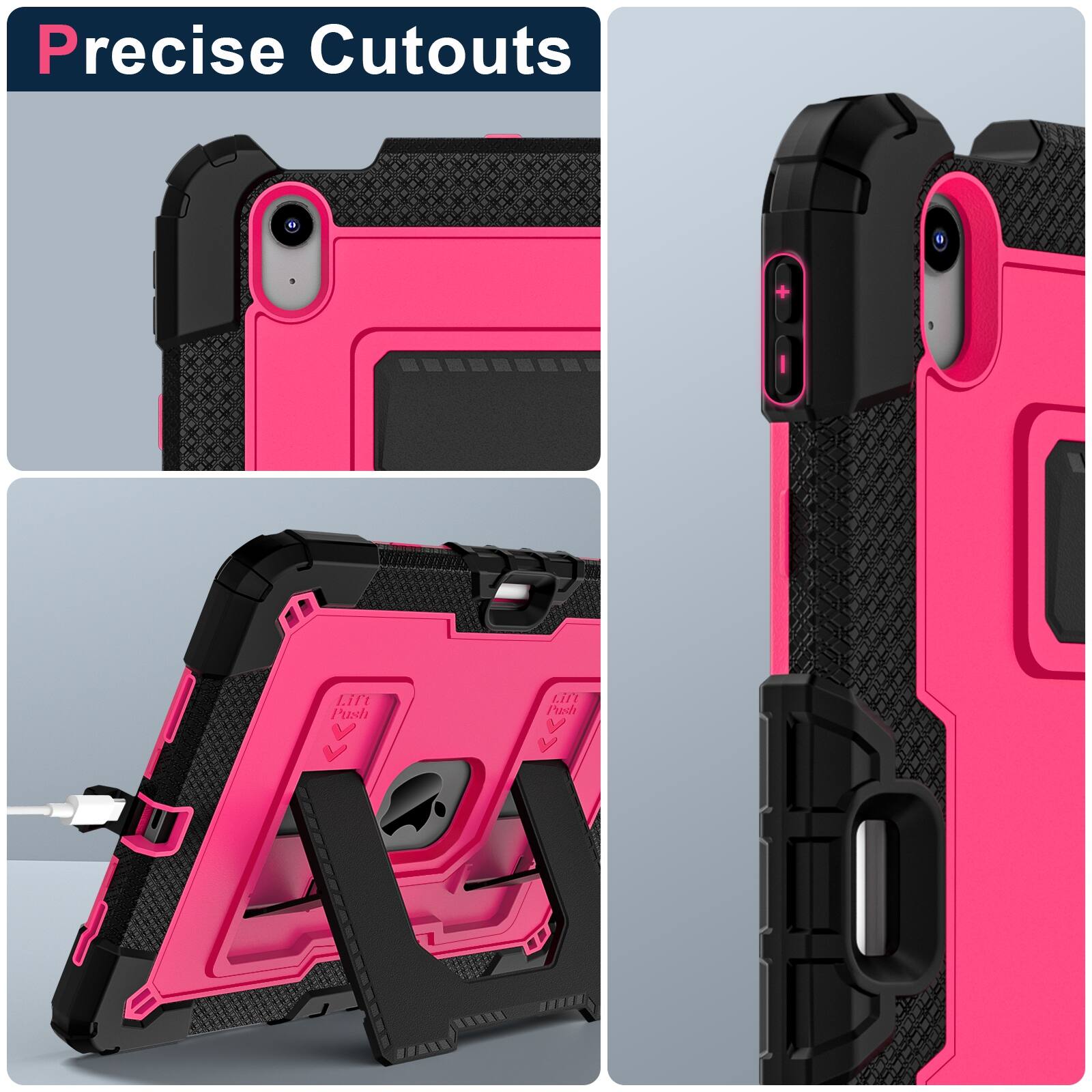 Precise Cutouts  
Lift Push  
Lit't Push