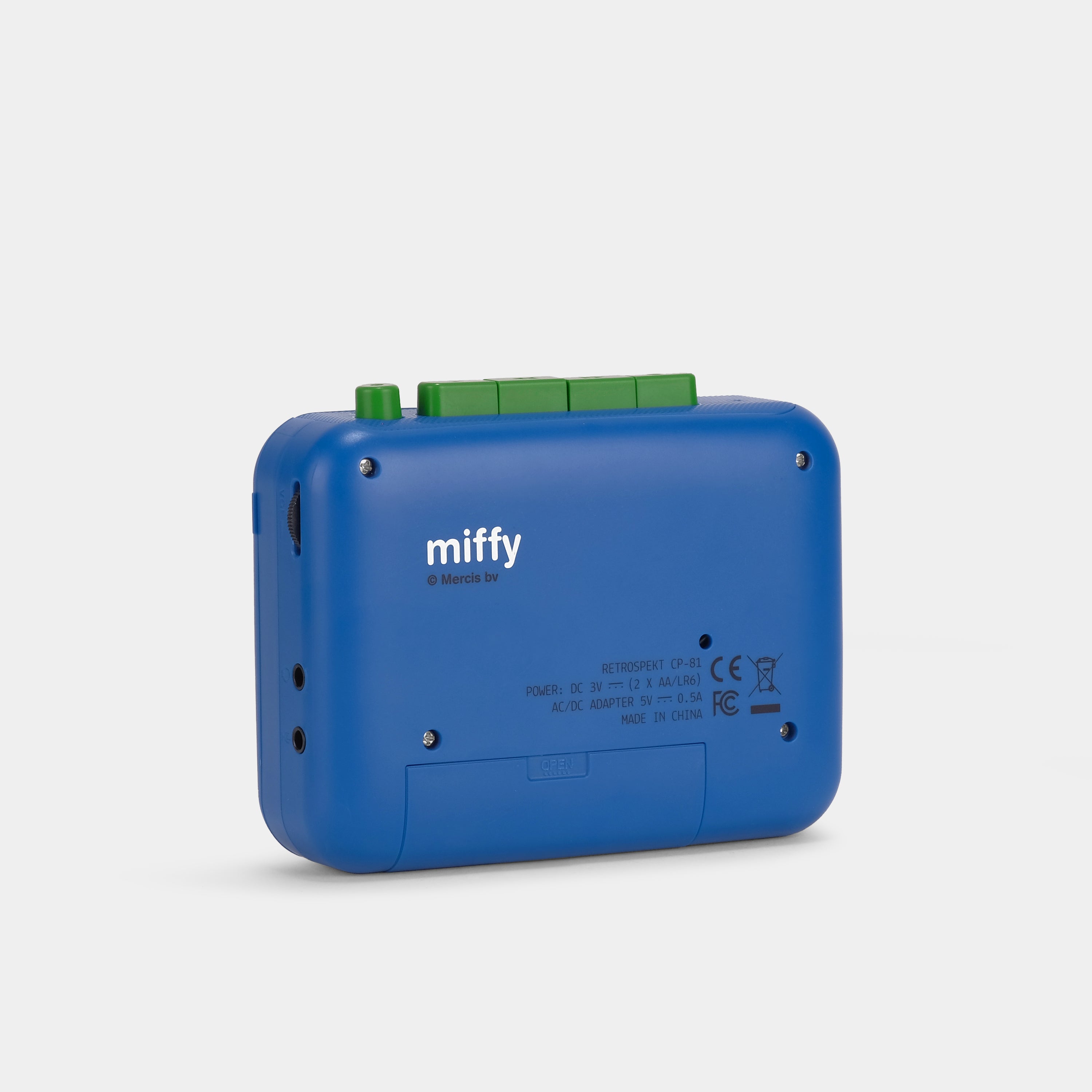 Miffy + Retrospekt CP 81 Portable Cassette Player Blue CP-81