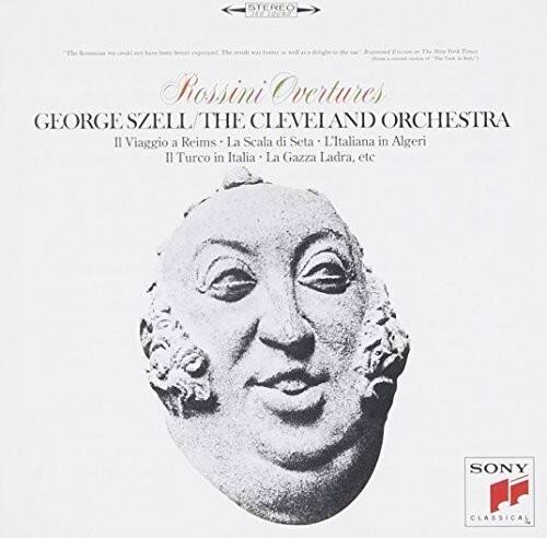 STEREO 6000  
Rossini Overtures  
GEORGE SZELL / THE CLEVELAND ORCHESTRA  
Il Viaggio a Reims - La Scala di Seta - L'Italiana in Algeri  
Il Turco in Italia - La Gazza Ladra, etc.  
SONY CLASSICAL