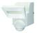Angle. IQ America - IQ America 500 Lumen Battery Operated LED Motion Security Flood Light Wall Eave Universal Mount Indoor/Outdoor WH - White.