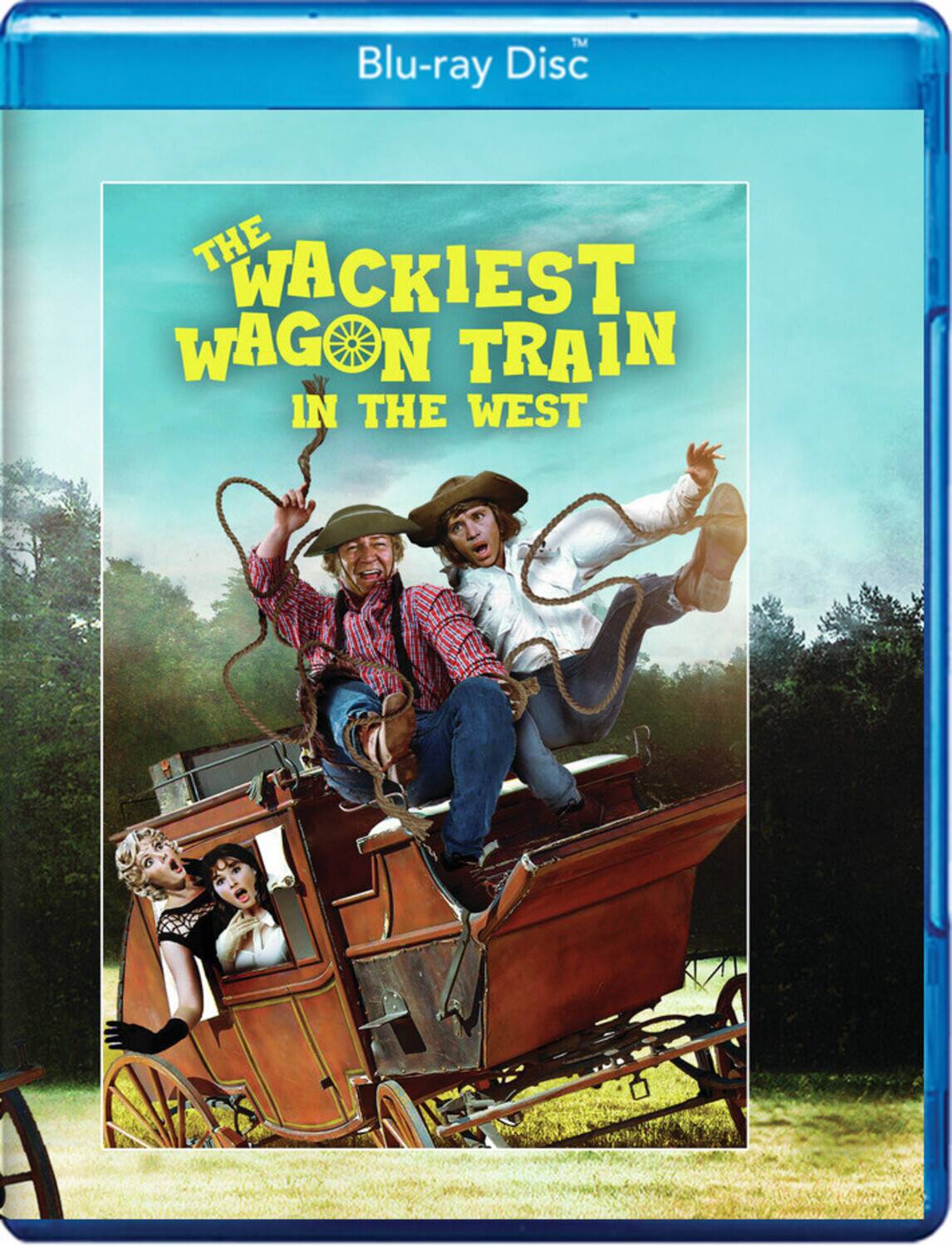 Front. The Wackiest Wagon Train in the West   - BLU-RAY.