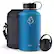 Angle Zoom. Buzio - Duet Series Insulated 64 oz Water Bottle with Straw Lid and Flex Lid - Cobalt.