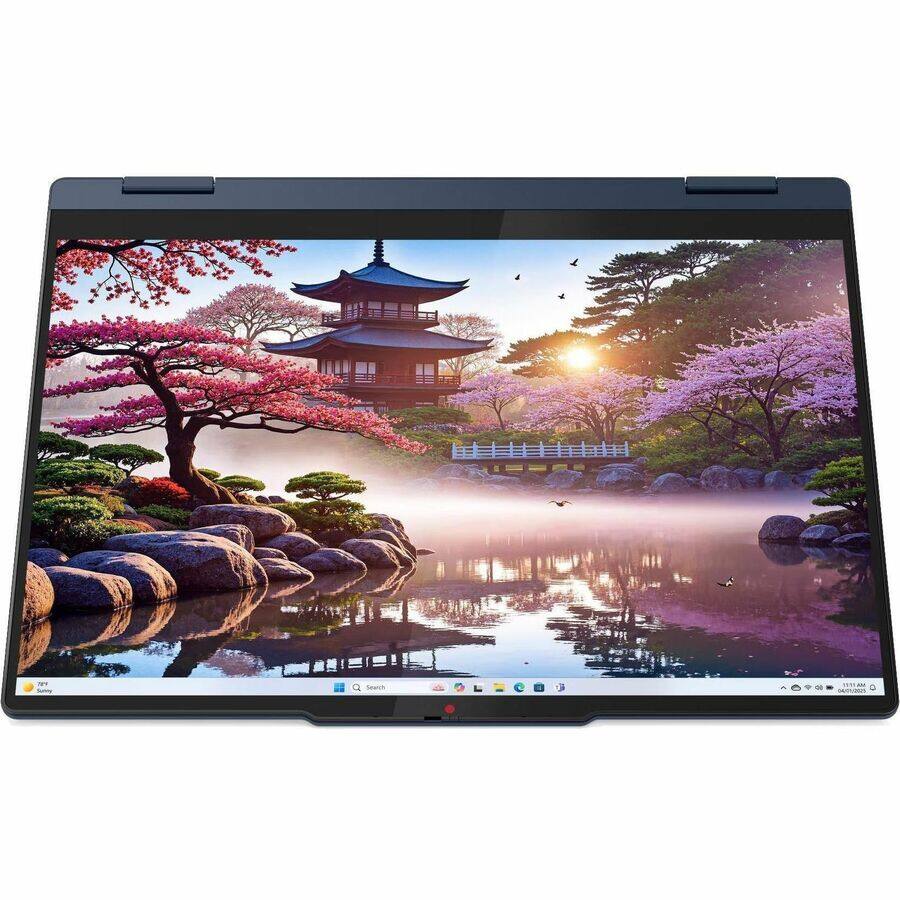 Alt View 8. Lenovo - Lenovo IdeaPad 5 14AKP10 83KT002QUS 14" Touchscreen Convertible Copilot+ PC 2 in 1 Notebook - WUXGA - 60 Hz - AMD Ryzen - Slate Blue.