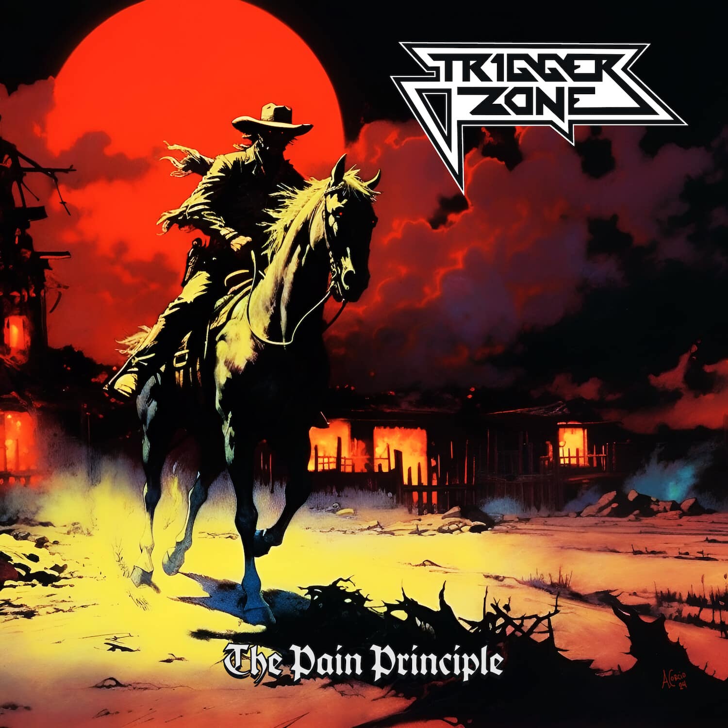 Trigger Zone - The Pain Principle  - COMPACT DISCS