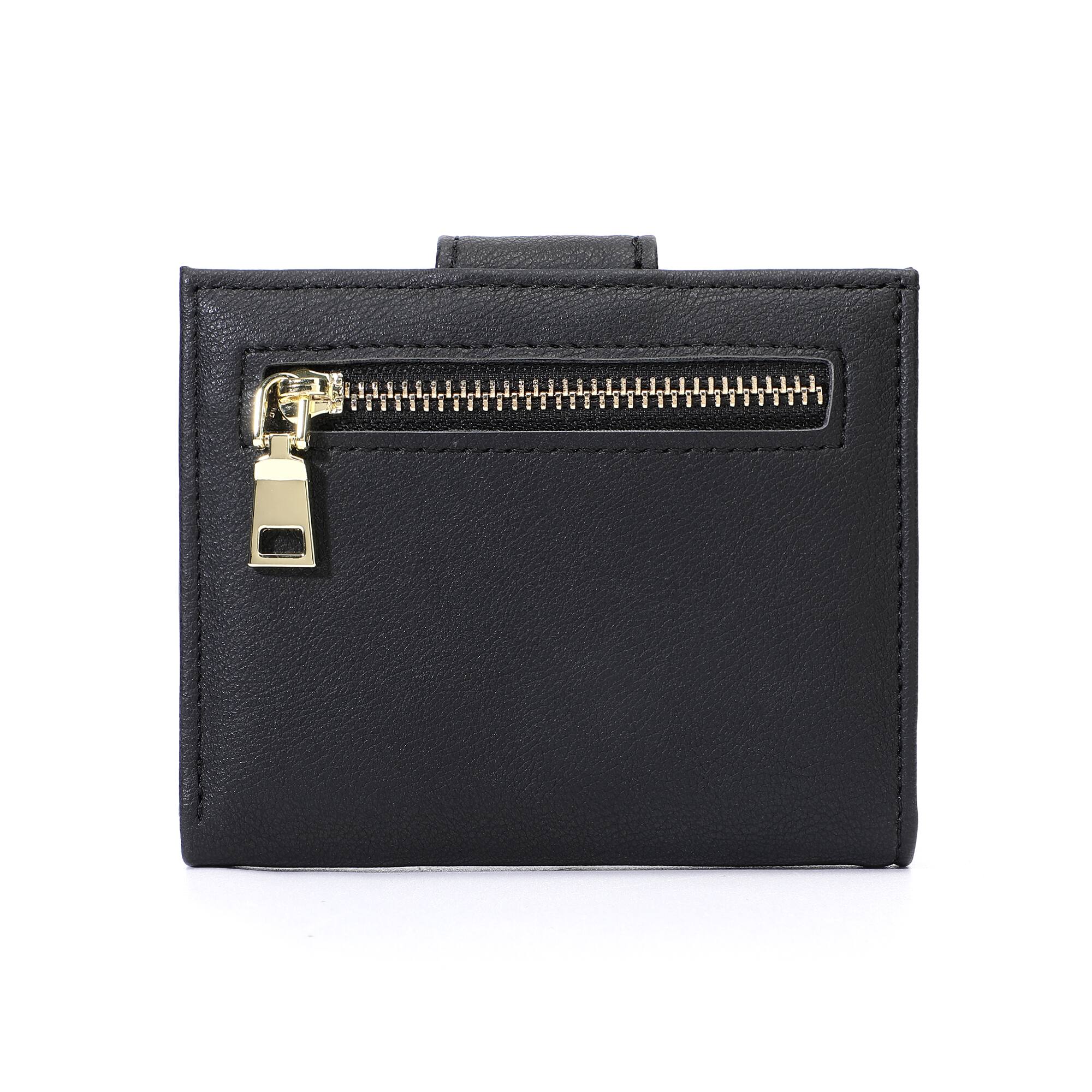 Champs Iconic Collection Snap Cardholder Black LB-907-BLACK - Best Buy