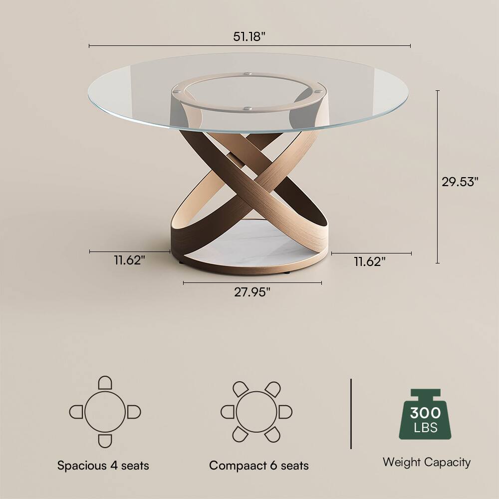 51.18" 29.53" 11.62" 11.62" 27.95" 300 LBS Spacious 4 seats Compact 6 seats Weight Capacity