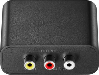 Insignia NS-HZ532: 2 Accoppiatori RCA (Adattatori) Nero/Rosso Per Cavo Composito/Componente - Foto 2