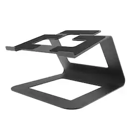 Kanto - LE1 Ergonomic Universal Laptop Riser Stand for 11" - 16" Laptops - Black