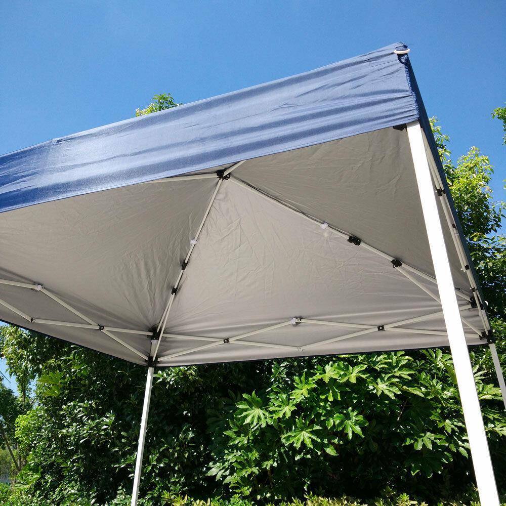 Left. Winado - 10'x10' Pop UP Canopy TUp Commercial Instant Gazebo Tent, Waterproof & UV Protection Canopy Tent with Slant Legs.