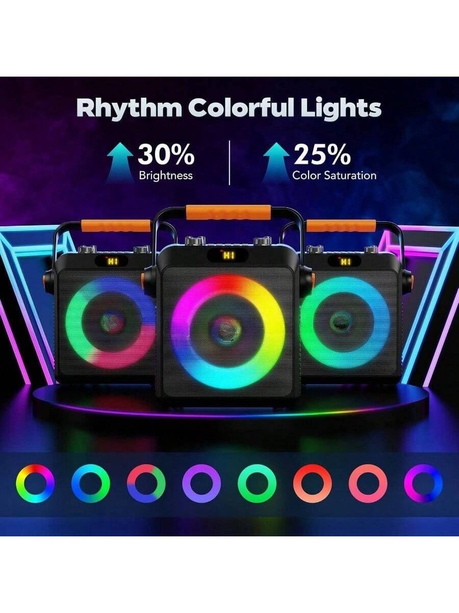 Rhythm Colorful Lights  
30% Brightness  
25% Color Saturation