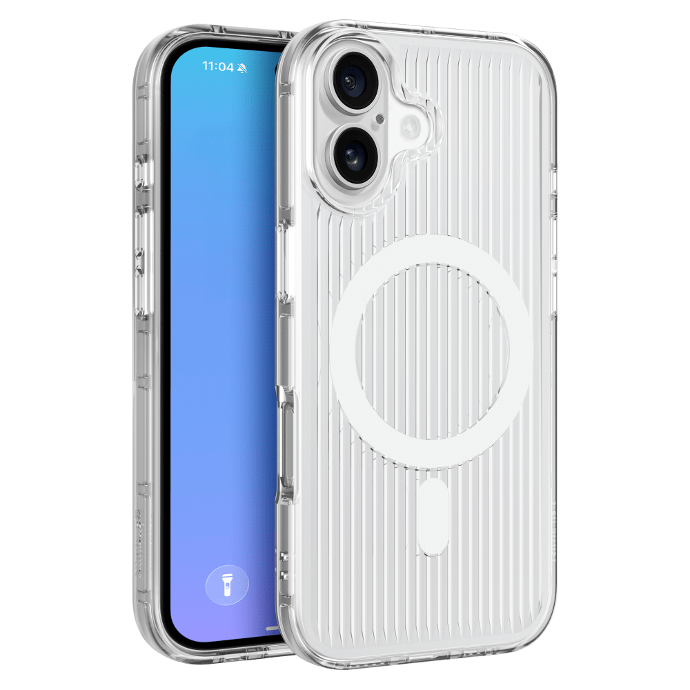 Front. Nimbus9 - Alto 2 MagSafe Case for Apple iPhone 17 - Clear.